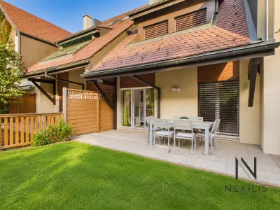 3,5 piÃ¨ces avec jardin, balcon et 2 places de parc